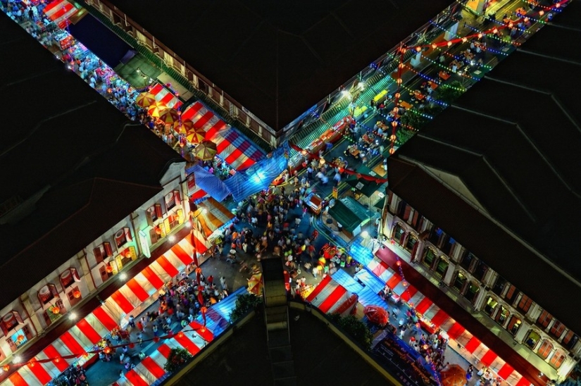 What famous cities look like in tilt-shift photos