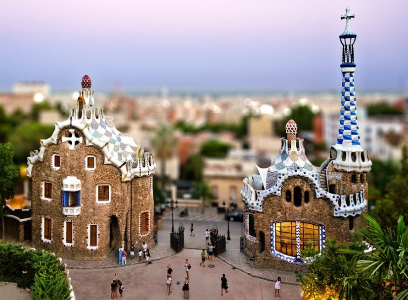 What famous cities look like in tilt-shift photos