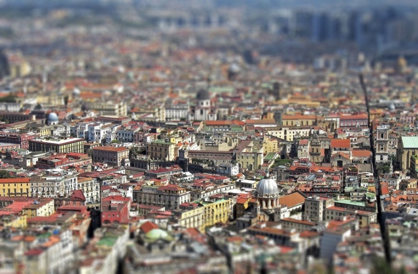What famous cities look like in tilt-shift photos