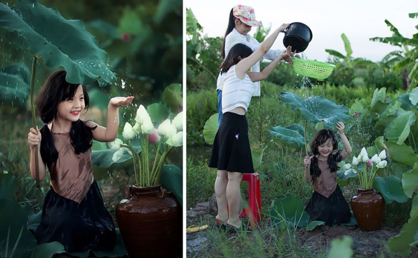 What happens behind the scenes of the most beautiful photo shoots What happens behind the scenes of the most beautiful photo shoots