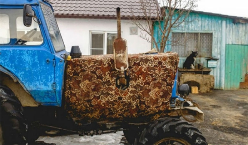 What happens to carpets that have been banished from the apartment