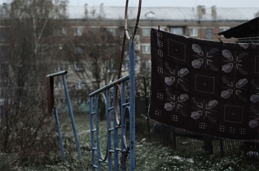 What happens to carpets that have been banished from the apartment