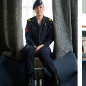 What is hidden under the uniform: girls from the Netherlands Navy in uniform and without it What is hidden under the uniform: girls from the Netherlands Navy in uniform and without it