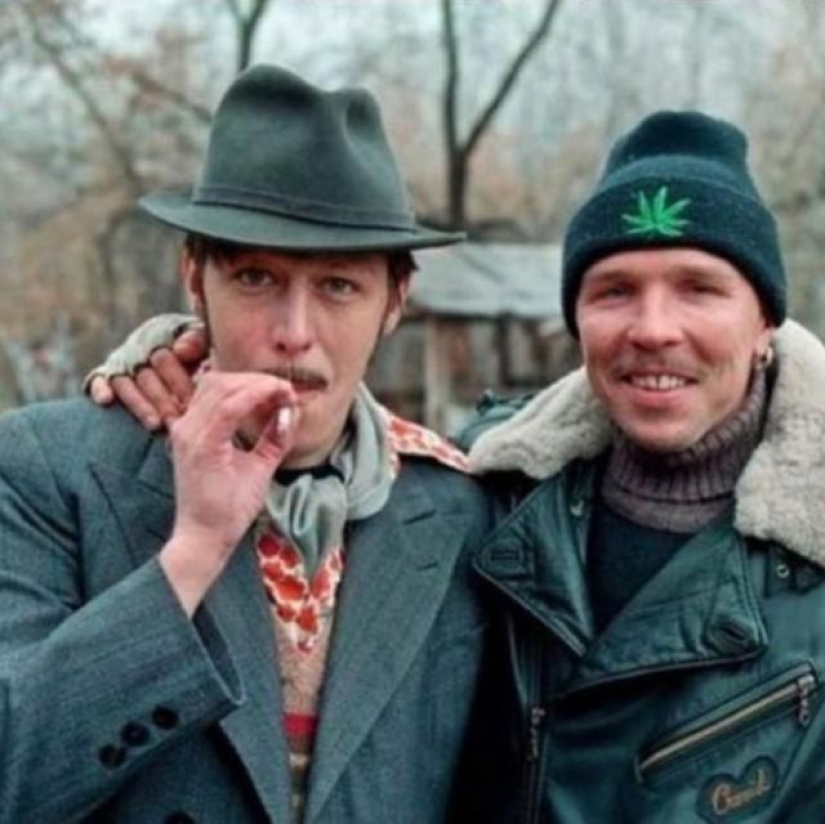 What Russian celebrities looked like in the 1990s