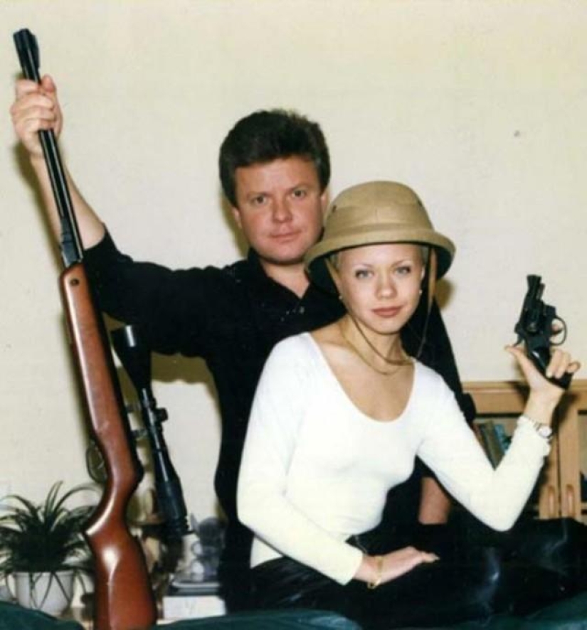 What Russian celebrities looked like in the 1990s