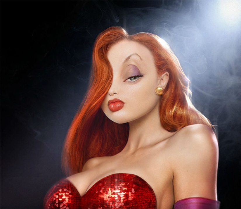 What would cartoon characters look like in real life What would cartoon characters look like in real life