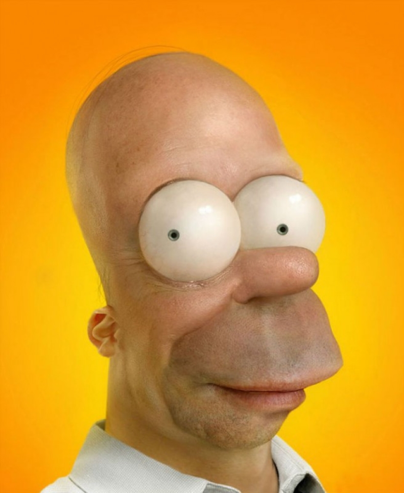 What would cartoon characters look like in real life What would cartoon characters look like in real life