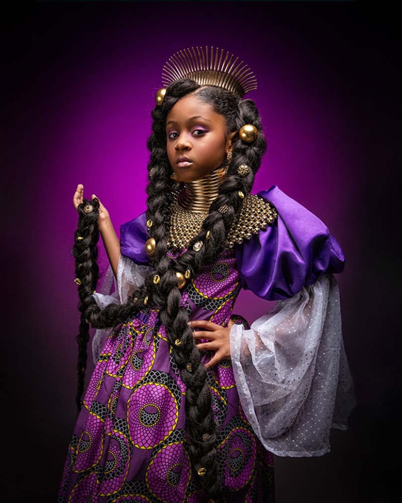 What would Disney princesses look like if they were black