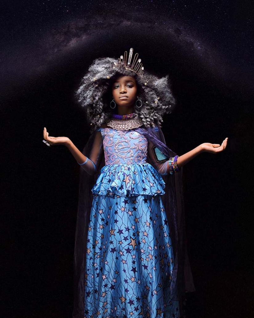 What would Disney princesses look like if they were black