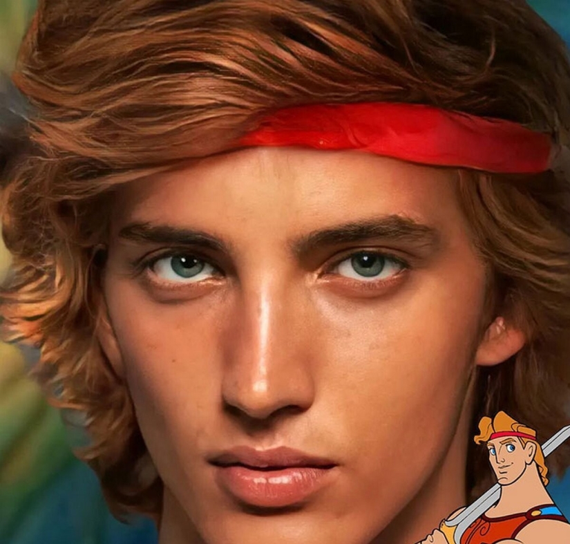 What would Homer Simpson, Lilo and other toons look like in real life?