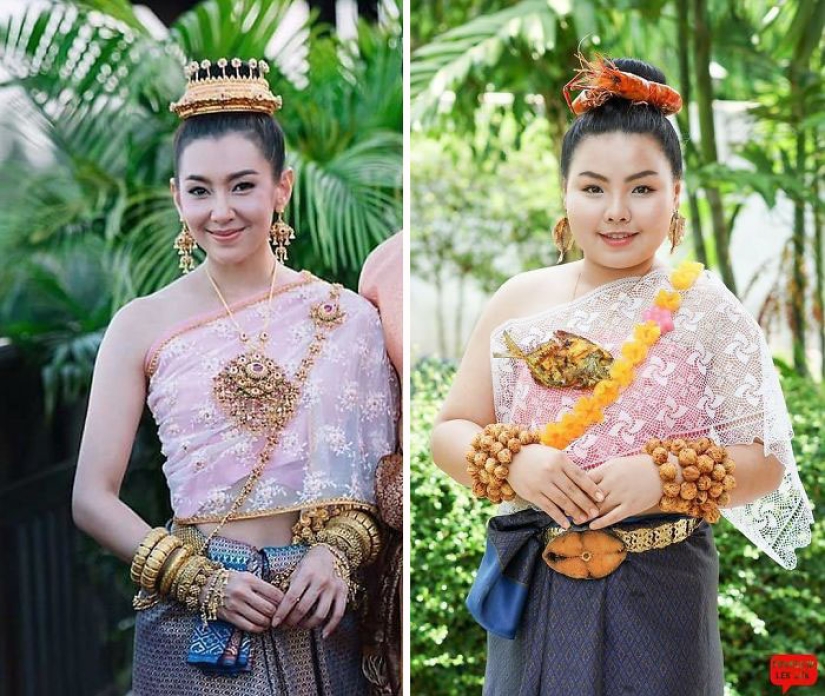 When a boring costume can be eaten: Taika recreates star outfits from products