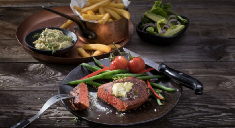 When a vegan wants meat: in Europe today, sales of vegetable steaks that can not be distinguished from real ones start When a vegan wants meat: in Europe today, sales of vegetable steaks that can not be distinguished from real ones start