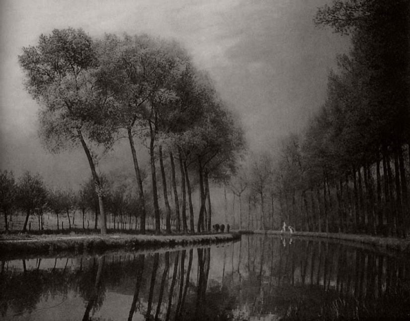 When photos looked like paintings: 27 frames by Leonard Misonne