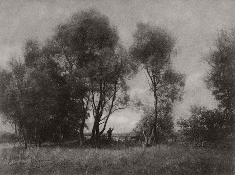 When photos looked like paintings: 27 frames by Leonard Misonne
