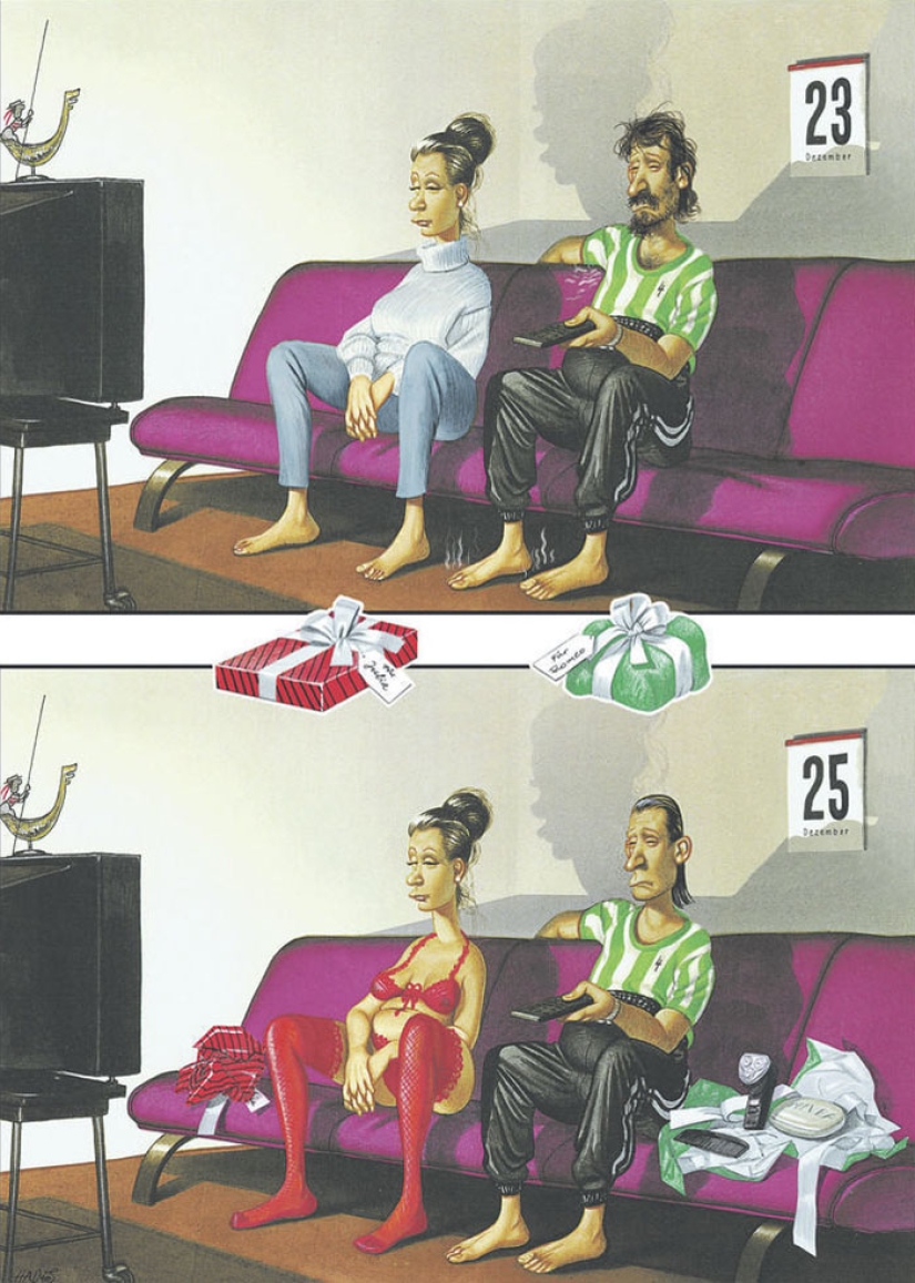 Where is our world going: cartoonist Gerhard Haderer exposes the problems of modern society in overly honest illustrations Where is our world going: cartoonist Gerhard Haderer exposes the problems of modern society in overly honest illustrations