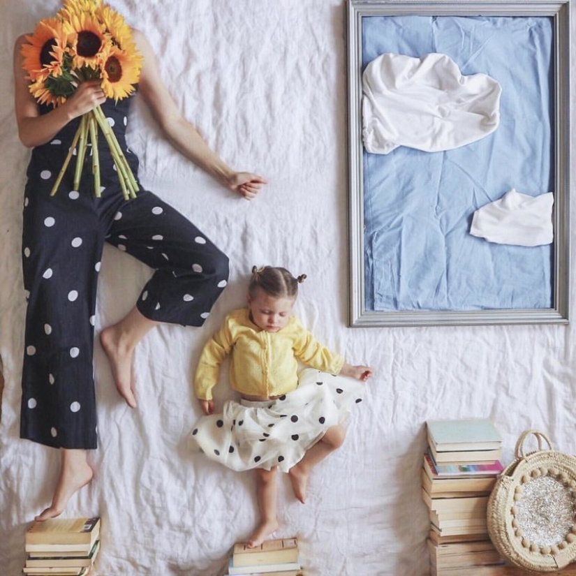While you're sleeping: French Mom's magical photo series