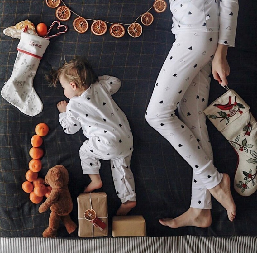 While you're sleeping: French Mom's magical photo series
