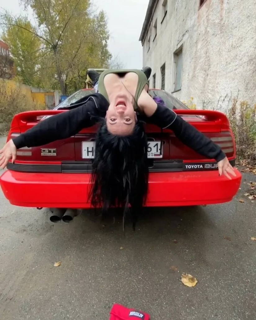 Who is Nastya Tuman and why is she the sexiest car mechanic in Russia