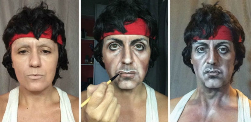 Whoever I want, I will become: the makeup artist masterfully transforms into celebrities