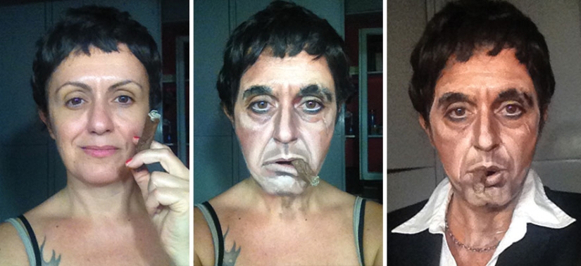 Whoever I want, I will become: the makeup artist masterfully transforms into celebrities