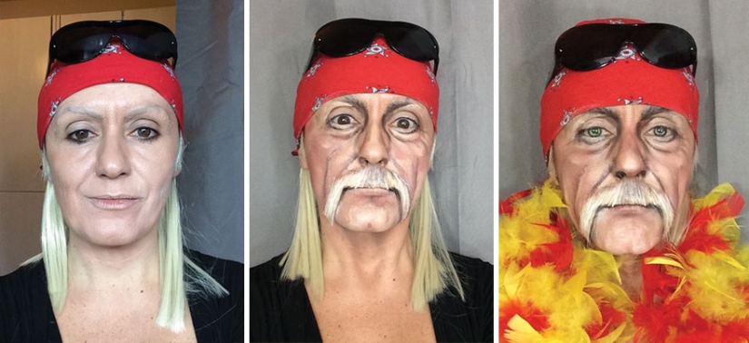 Whoever I want, I will become: the makeup artist masterfully transforms into celebrities