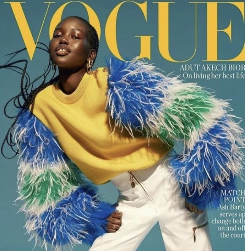 Why did the public dislike the cover of British Vogue with African models