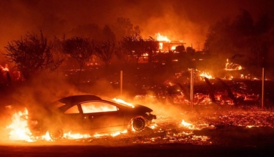 Wildfires in California: the city of Paradise burned down, Malibu evacuated Wildfires in California: the city of Paradise burned down, Malibu evacuated
