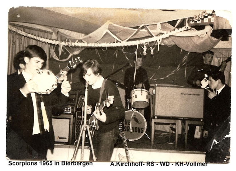 Wind of Start: rare footage of the Scorpions band at the very beginning of their career