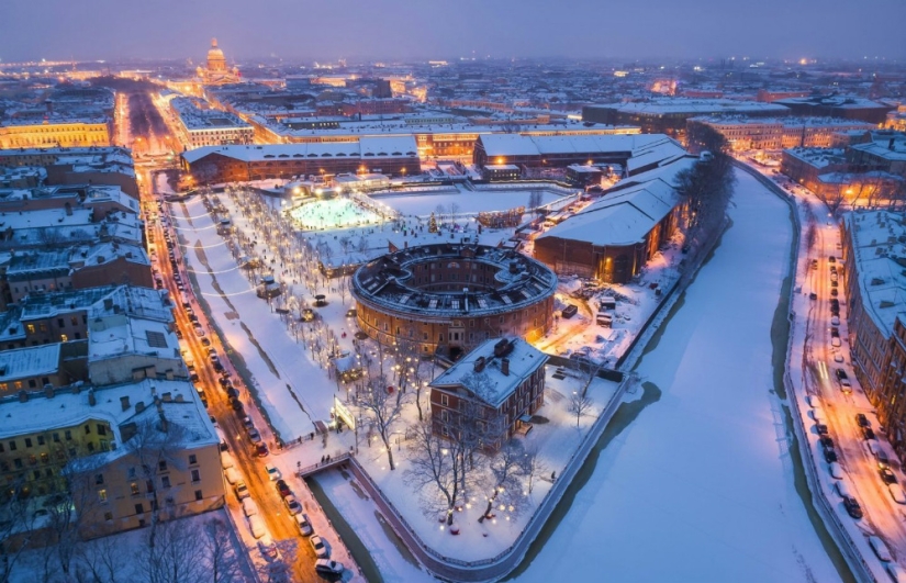 Winter St. Petersburg is not as scary as it is painted Winter St. Petersburg is not as scary as it is painted