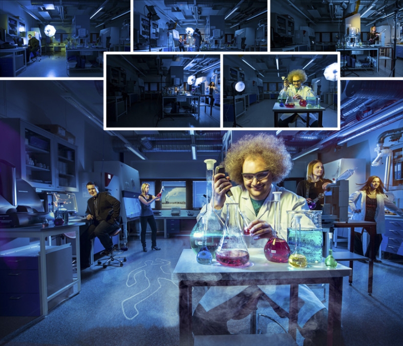 With Photoshop, everything is possible: the retoucher turns ordinary pictures into fantastic worlds