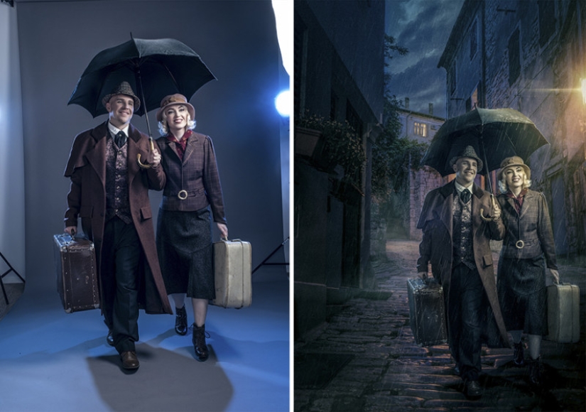 With Photoshop, everything is possible: the retoucher turns ordinary pictures into fantastic worlds