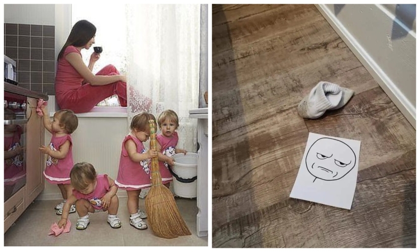 Without further ADO: resourceful mother found the perfect way to teach kids to clean up after themselves Without further ADO: resourceful mother found the perfect way to teach kids to clean up after themselves