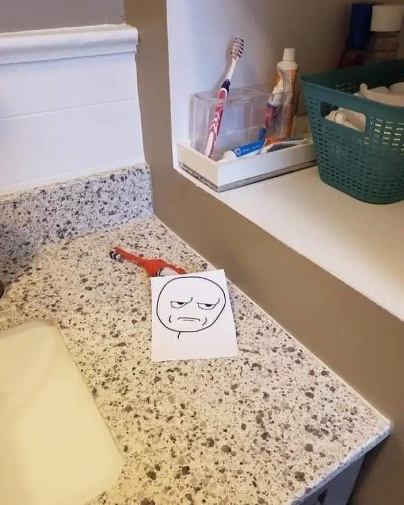 Without further ADO: resourceful mother found the perfect way to teach kids to clean up after themselves Without further ADO: resourceful mother found the perfect way to teach kids to clean up after themselves