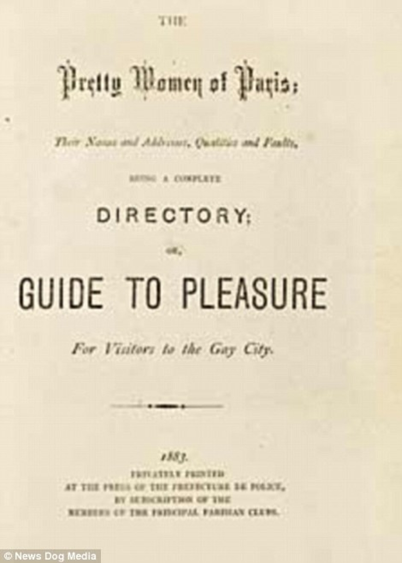 Women who ruled Paris from bed: a scandalous catalog with Parisian courtesans of the XIX century