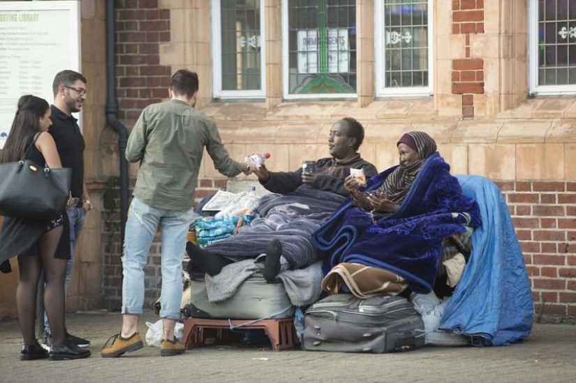 Work from home: Somalis live on the street, giving up housing for 1,500 pounds