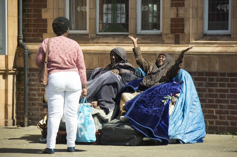 Work from home: Somalis live on the street, giving up housing for 1,500 pounds