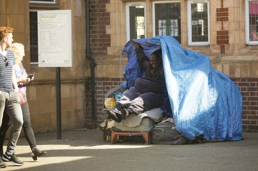 Work from home: Somalis live on the street, giving up housing for 1,500 pounds