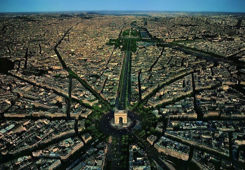 World attractions from an unusual angle