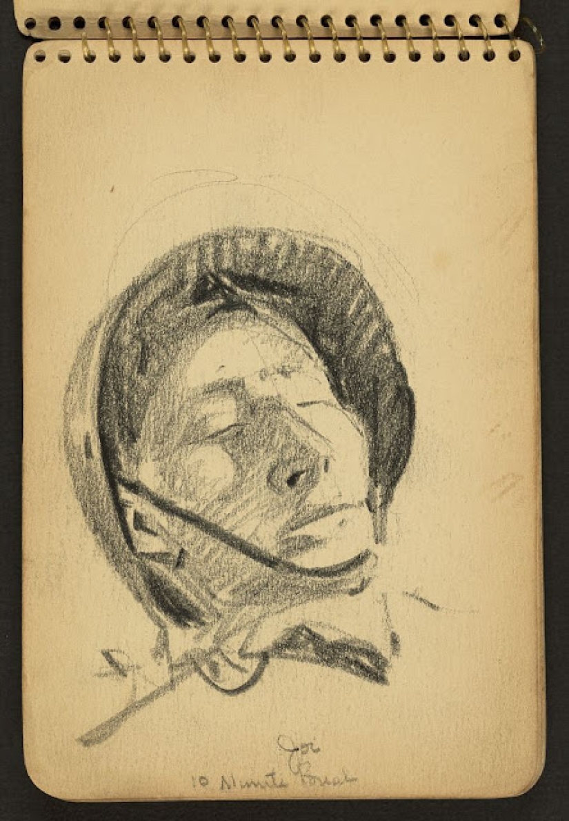 World War II in the drawings of a 21-year-old soldier made in 1944 World War II in the drawings of a 21-year-old soldier made in 1944