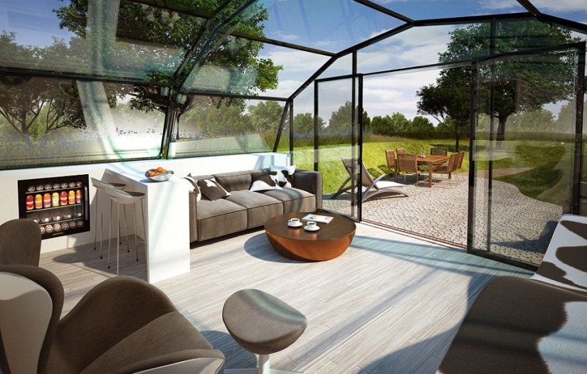 Would you like to live in a glass house?