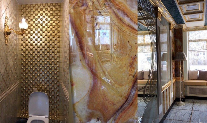 "¿Y cómo cagar en un museo así, disculpe?"El baño del rector con oro y estuco fue encontrado en los Urales