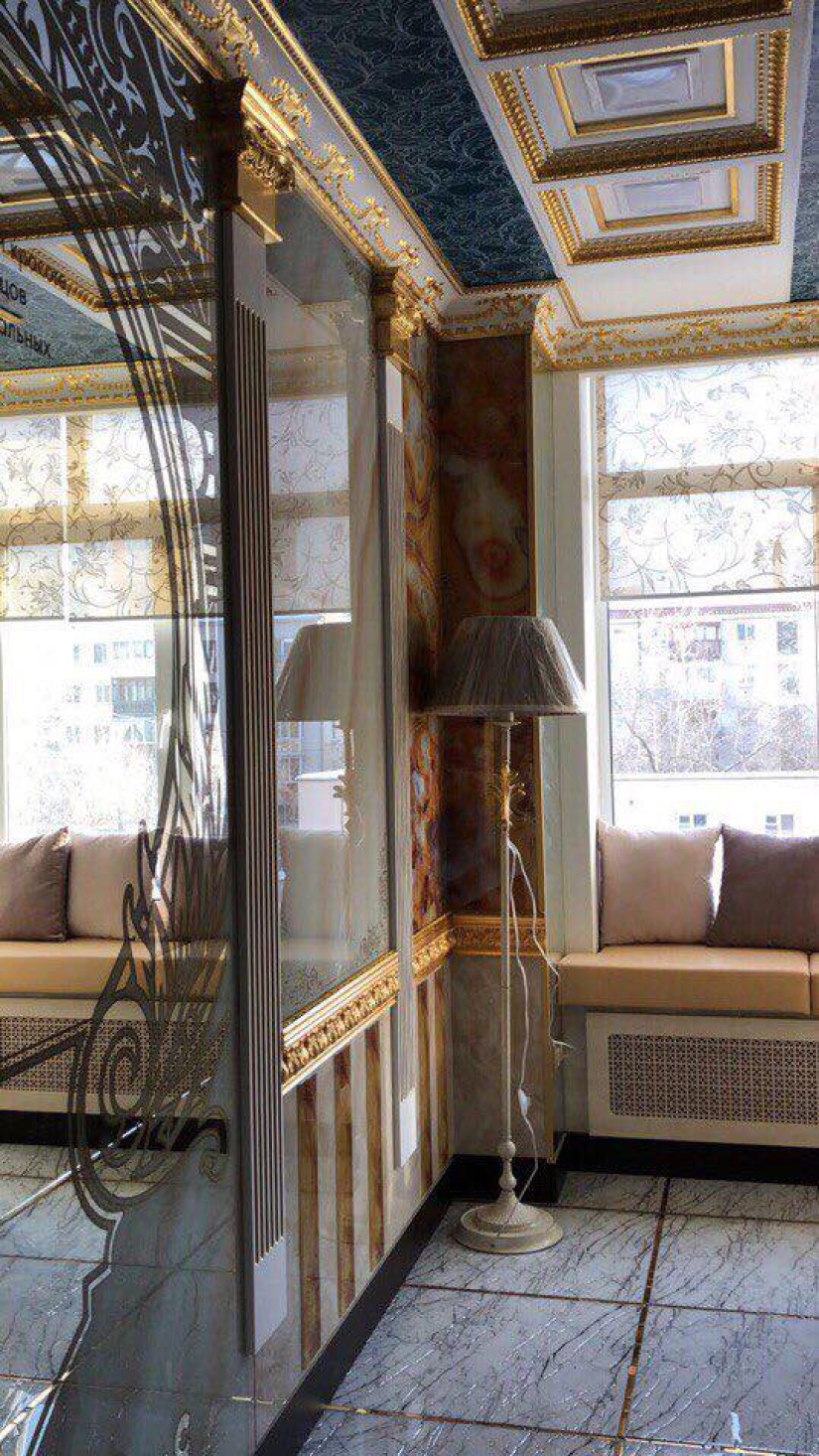 "¿Y cómo cagar en un museo así, disculpe?"El baño del rector con oro y estuco fue encontrado en los Urales