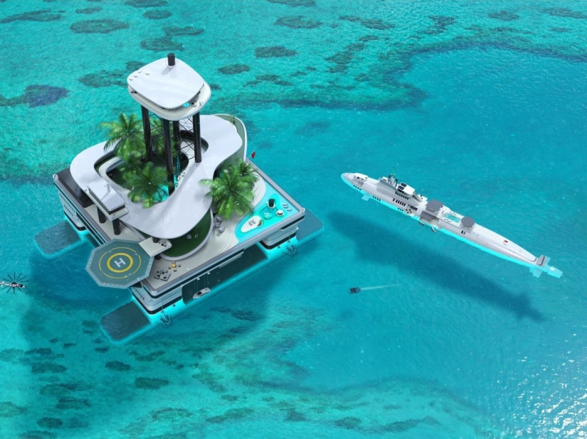 Yachts — yesterday! Billionaires now have mobile private islands in fashion Yachts — yesterday! Billionaires now have mobile private islands in fashion