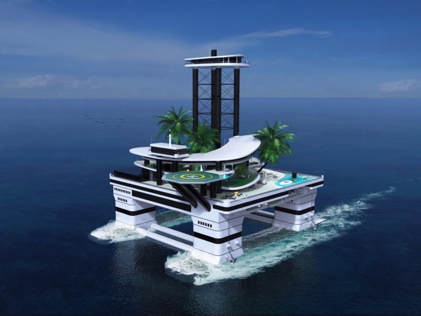 Yachts — yesterday! Billionaires now have mobile private islands in fashion Yachts — yesterday! Billionaires now have mobile private islands in fashion