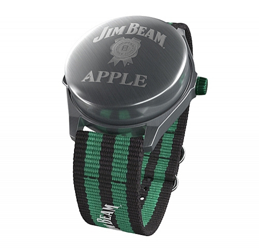 You can't do it yourself — ask for a decanter: a new gadget from Jim Beam will pour on command