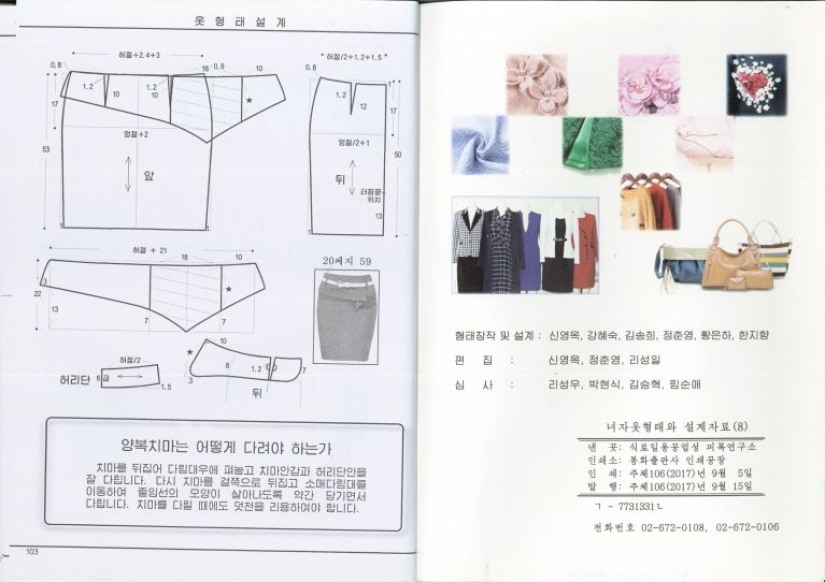 You can't forbid being beautiful: pages of a fashion magazine from North Korea