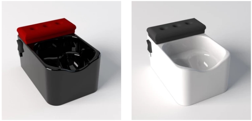 You can't forbid washing beautifully: Testicuzzi scrotum jacuzzi for the price of a car