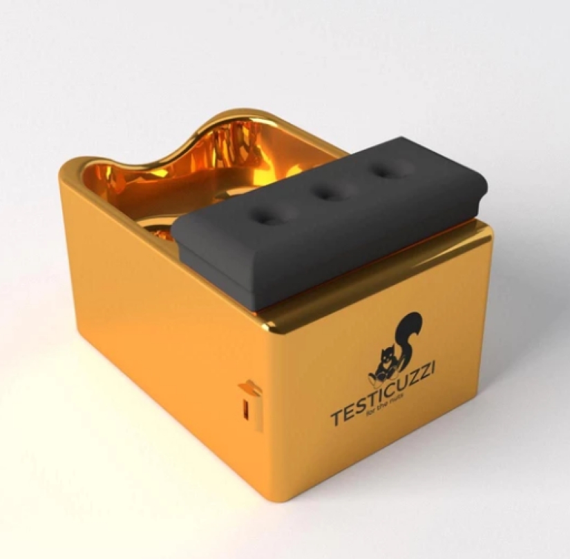 You can't forbid washing beautifully: Testicuzzi scrotum jacuzzi for the price of a car