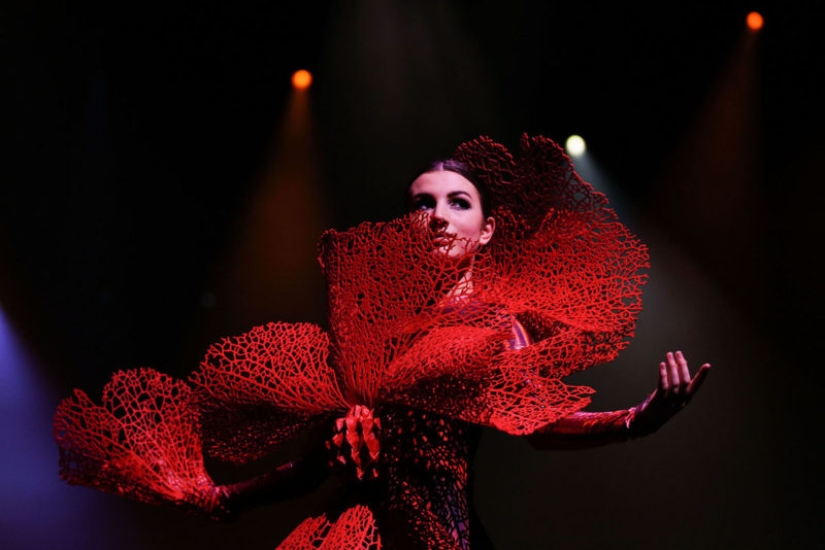 You haven't seen this before! The most extravagant images from the exhibition "Wearable Art"