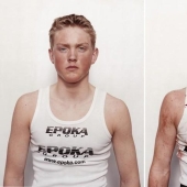 Young boxers: before and after the fight